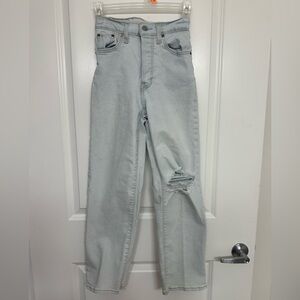 Levi's Light Blue High Rise Women Jeans